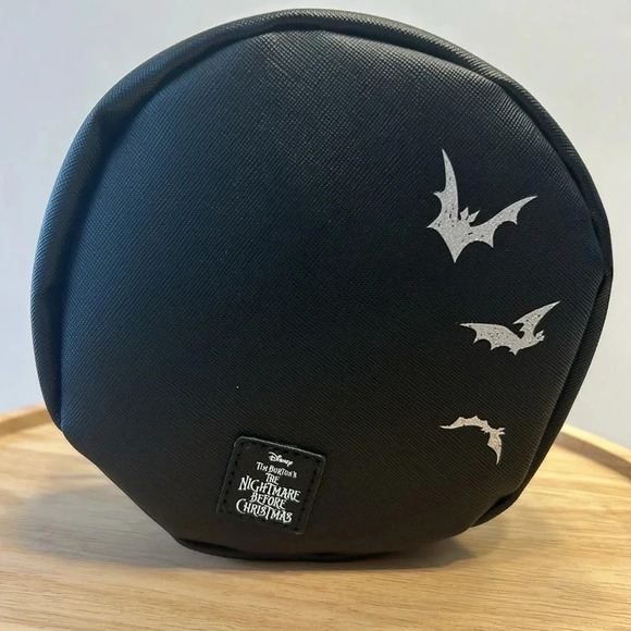 The Nightmare Before Christmas Jack's Face Lenticular Cosmetic Makeup Bag NWT - Picture 2 of 4